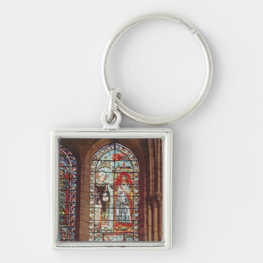 Porte-clés Le saint Denis donne l'oriflamme à clément (Devant)