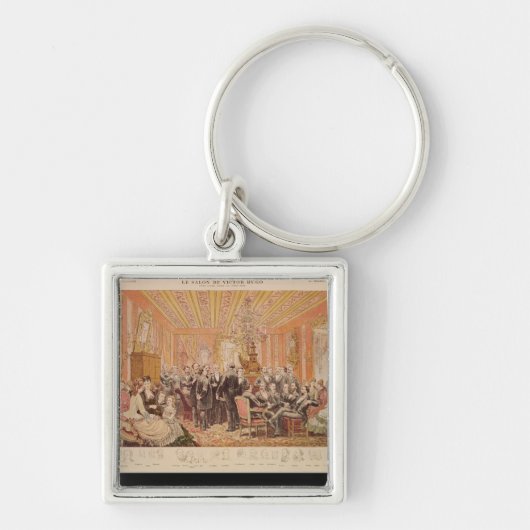 Porte-clés Le salon de Victor Hugo (Devant)