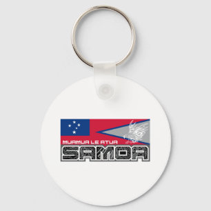 Porte-clés Le Samoa Muamua Le Atua - le drapeau des Samoa
