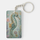 Porte-clés Le sanctuaire des hippocampes chatoyants (Dos)