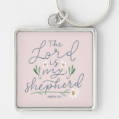 Porte-clés Le Seigneur est mon berger porte - clé (Devant)
