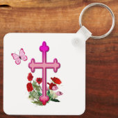 Porte-clés Le Seigneur est mon rocher (Verso)