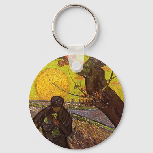 Porte-clés Le Semeur par Vincent van Gogh (Recto)