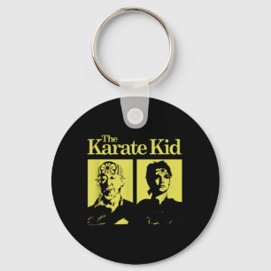 Porte-clés Le Sensei de Karate Kid et Photo Vintage d'Élève