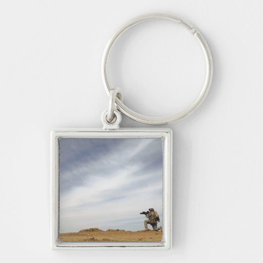 Porte-clés Le sergent assure la sécurité (Devant)