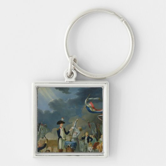Porte-clés Le serment de Lafayette (Devant)