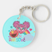 Porte-clés Le Sesame Street | Elmo et Abby - soyez (Dos)