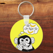 Porte-clés Le singe de Shakespeare (Recto)