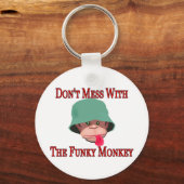 Porte-clés Le singe fou (Recto)