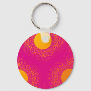 Porte-clés Le soleil irradie des lumières violettes