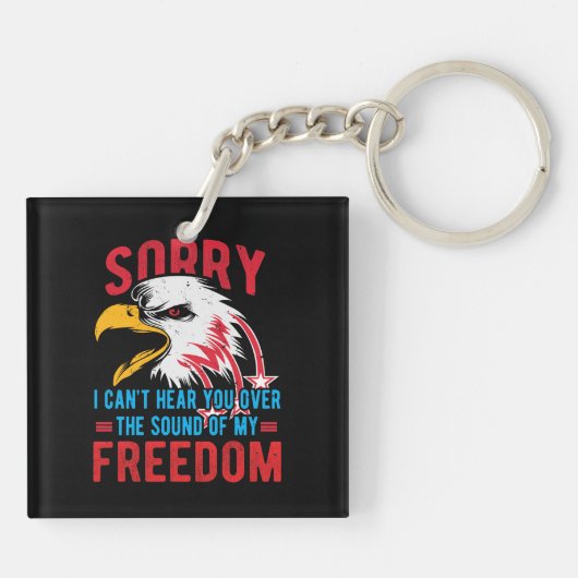 Porte-clés Le Son De Ma Liberté (Dos)