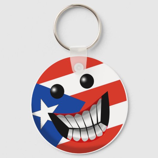 Porte-clés Le sourire portoricain (Recto)