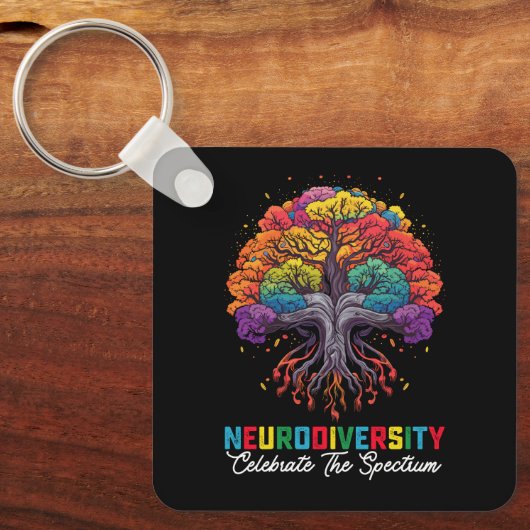 Porte-clés Le Spectrum Autism (Recto)