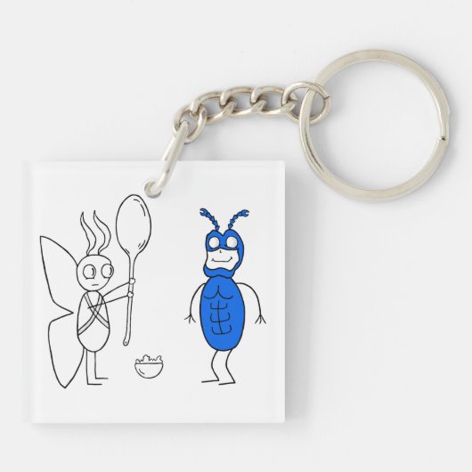 Porte-clés Le SPOOOOOONNNN Est Trop Grand (Dos)