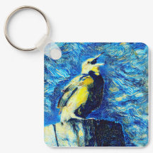 Le style VanGogh aux oiseaux solitaires