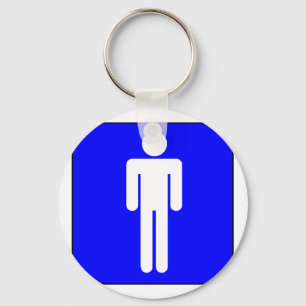 Porte-clés Le symbole des hommes