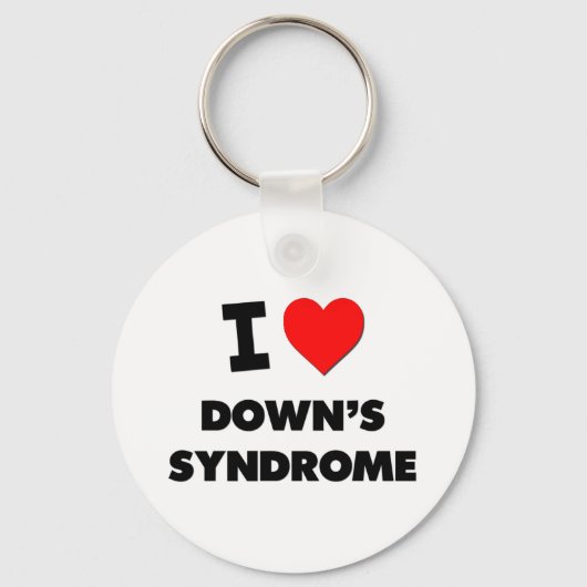 Porte-clés Le syndrome de I Love Down (Recto)