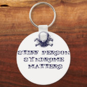 Porte-clés Le syndrome des personnes rigides compte (Recto)