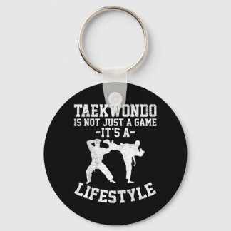 Porte-clés Le Taekwondo N'est Pas Seulement Un Jeu C'est Un M