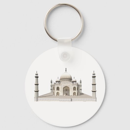 Porte-clés Le Taj Mahal : Modèle 3D : (Recto)