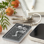 Porte-clés Le Tarot Narcoleptique pour la Sensibilisation à l (Devant droit)