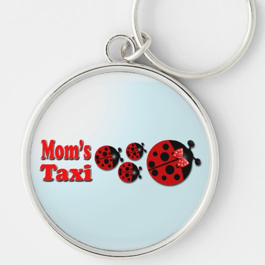 Porte-clés Le taxi de la maman (Devant)
