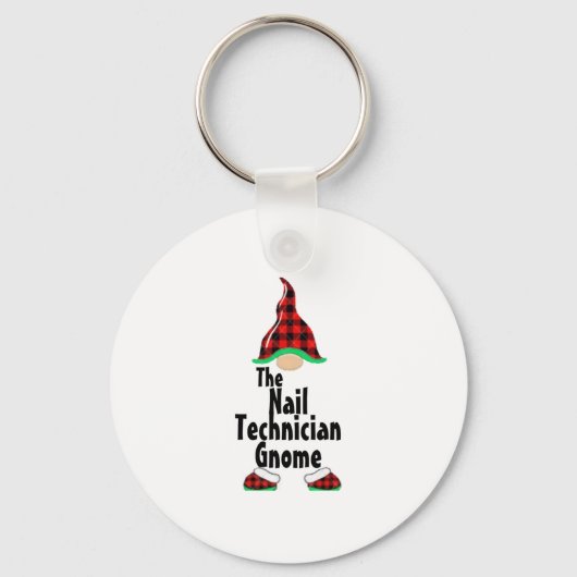 Porte-clés Le technicien des ongles Gnome (Recto)