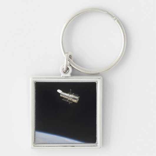 Porte-clés Le télescope spatial Hubble en orbite au-dessus de (Devant)