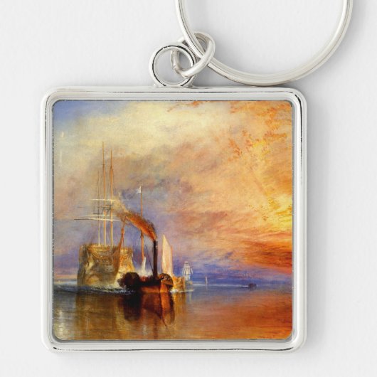 Porte-clés Le Temeraire de combat, J.M.W. Turner (Devant)