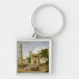 Porte-clés Le temple indien, a indiqué pour être la mosqué