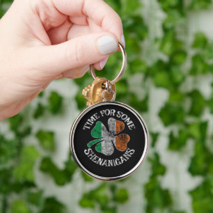 Porte-clés Le temps de la St-Patrick pour quelques Clover de