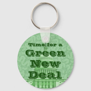 Porte-clés Le temps d'un New Deal vert