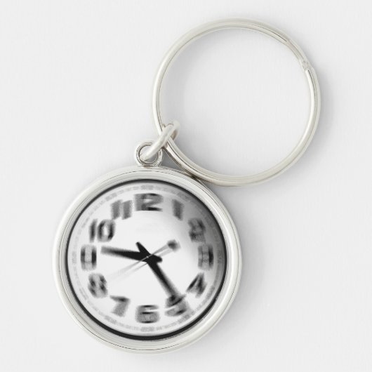 Porte-clés Le temps vole. (Devant)