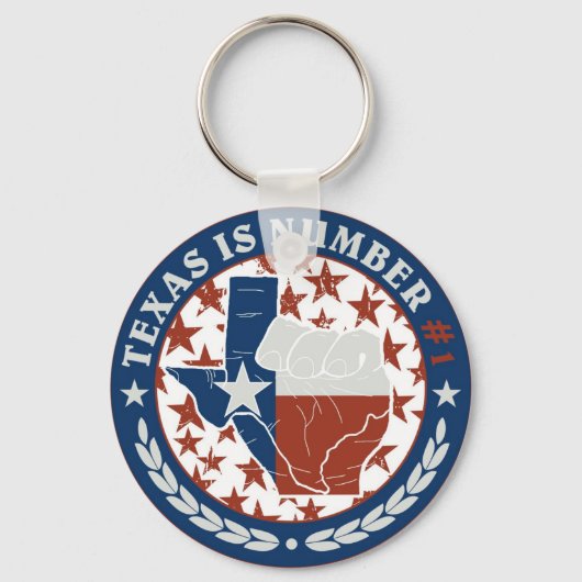Porte-clés Le Texas est le Porte - clé numéro un (Recto)