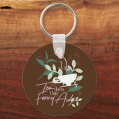 Porte-clés Le thé fait notre aide de choix (Recto)