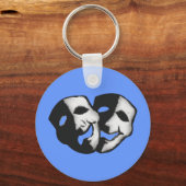 Porte-clés Le théâtre est la vie (Recto)