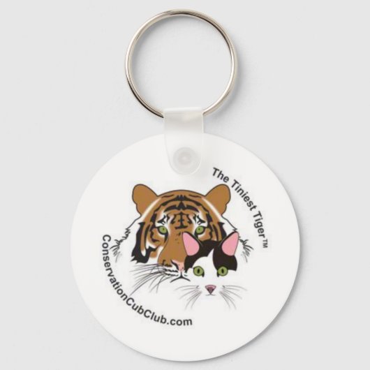 Porte-clés Le Tiniest Tiger Conservation Club Club Porte - cl (Recto)