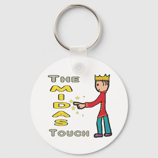 Porte-clés Le Toucher de Midas (Recto)