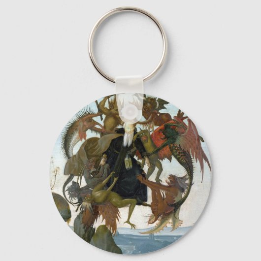 Porte-clés Le tourment de Saint Antoine (Recto)