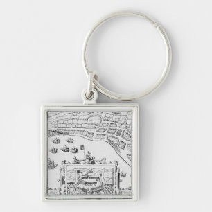 Porte-clés Le Towne et le Platforme de Fayall