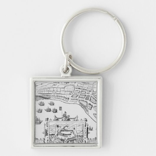 Porte-clés Le Towne et le Platforme de Fayall (Devant)