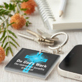 Porte-clés Le travail de Dieu, les prestations de retraite so (Devant Droit)