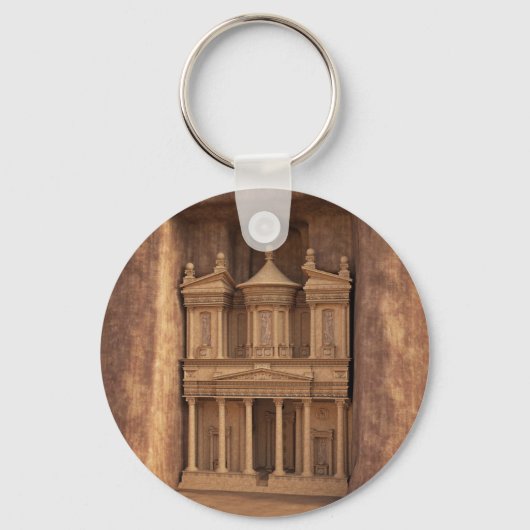 Porte-clés Le Trésor de Petra, Jordanie (Recto)