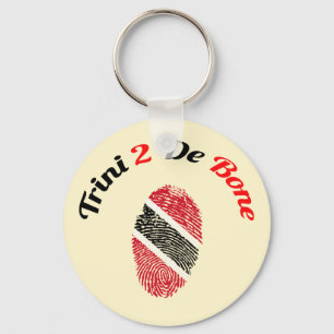 Porte-clés Le Trinidad-et-Tobago Trini 2 De Bone