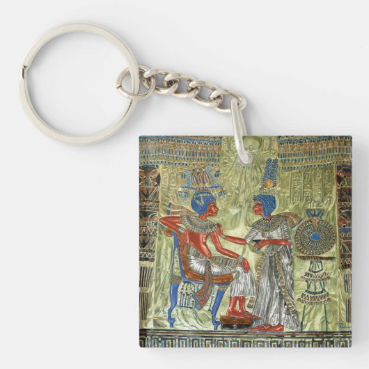 Porte-clés Le trône de Tutankhamon (Devant)