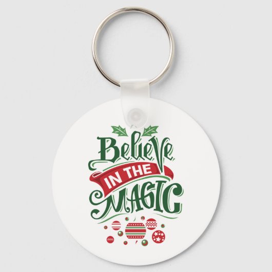 Porte-clés Le Typographe du Magic Christmas (Recto)