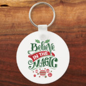 Porte-clés Le Typographe du Magic Christmas (Recto)
