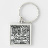 Porte-clés Le typographe, édité par Hartman Schopper (Devant)