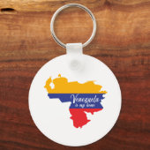 Porte-clés Le Venezuela est ma maison (Recto)