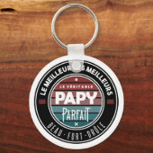 Porte-clés Le véritable papy parfait (Recto)